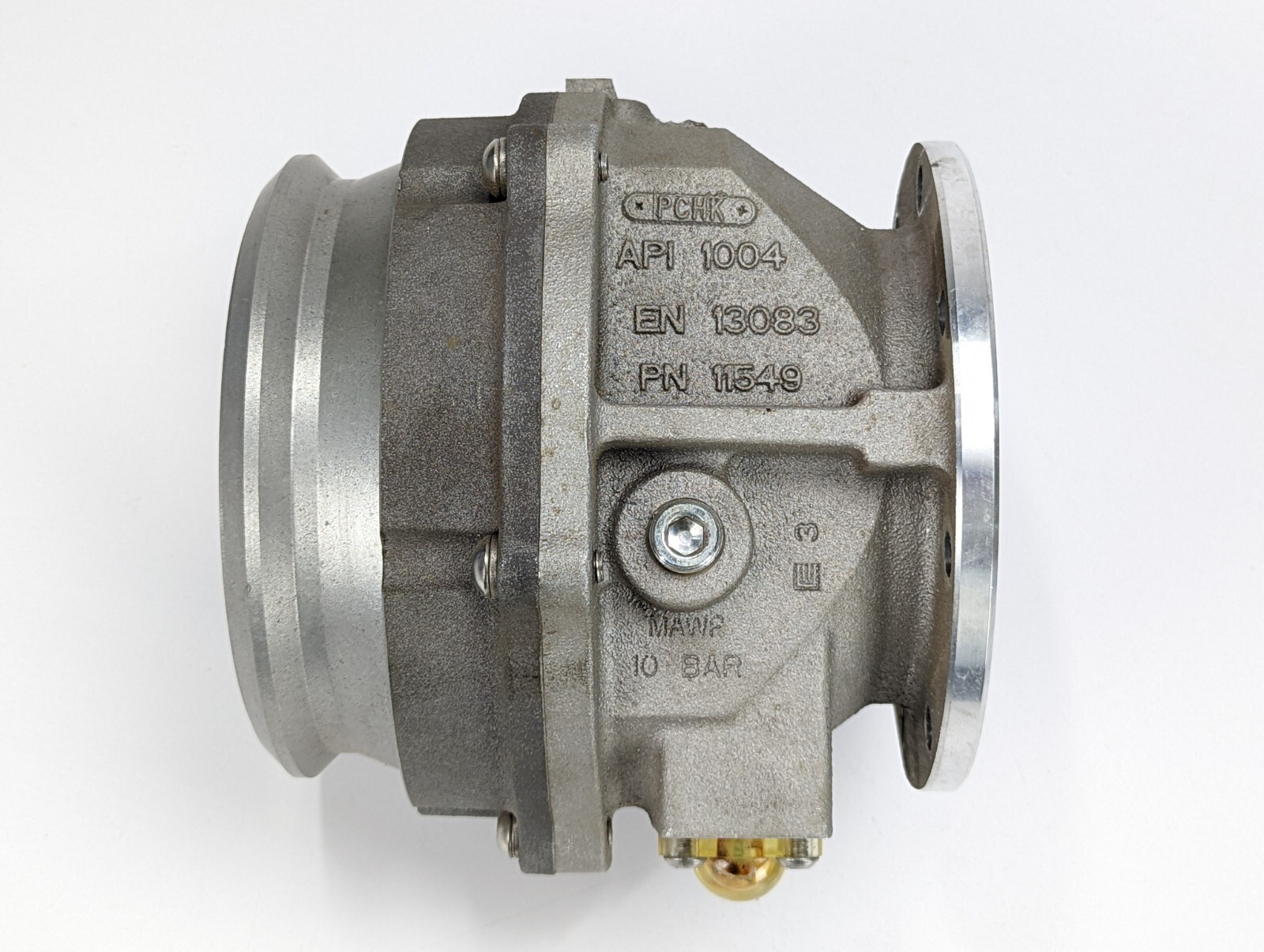 Civacon 891 4" Aluminum Bottom API Load/Unload Valve 11549 *NO HANDLE*