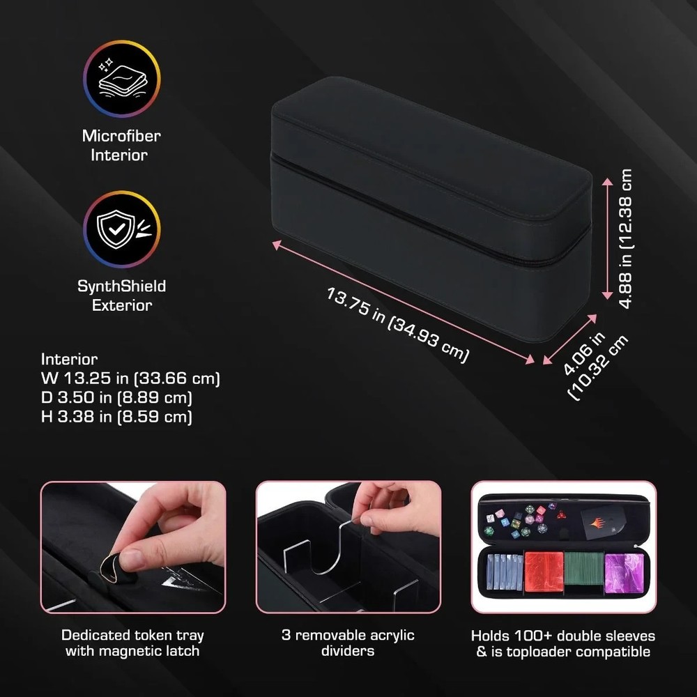 BCW Prism Array Deck Case 💎NEW RELEASE💎 -Choose Your Style-