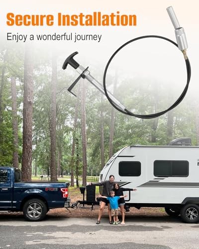 Remote Latch Cable 3204 Fit for Andersen Hitches Ultimate 5th Wheel Connection