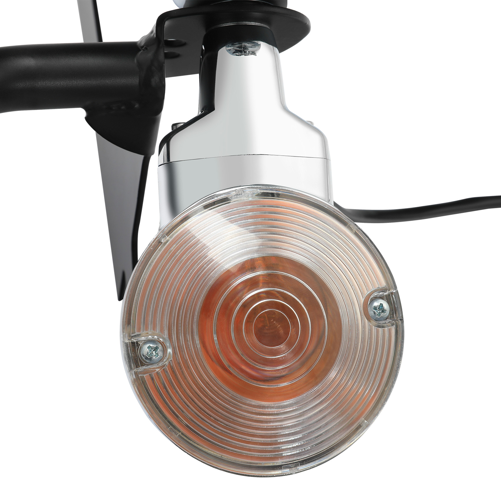 4.5" LED Passing Turn Signal Spot Light Bar Fit For Harley Road King FLHR 14-24