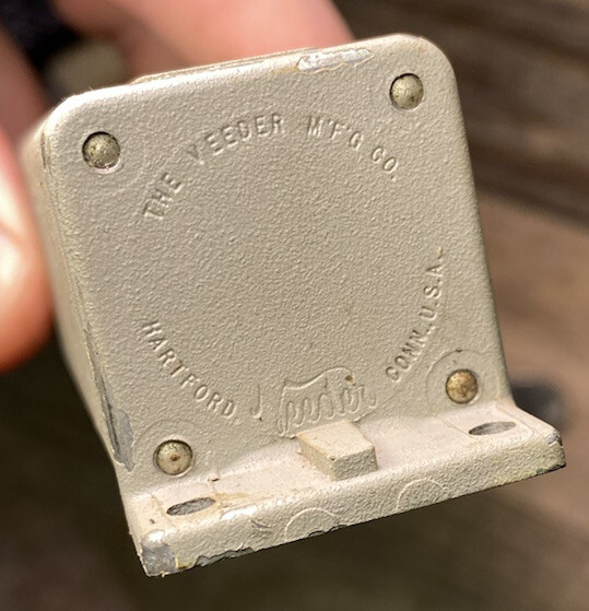 VEEDER-ROOT VISICOUNTER NAVY SURPLUS 1/4 Shaft