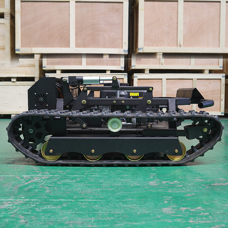 Remote Control Gasoline Lawn Mower All Terrain Outdoor Off-Road Reclamation