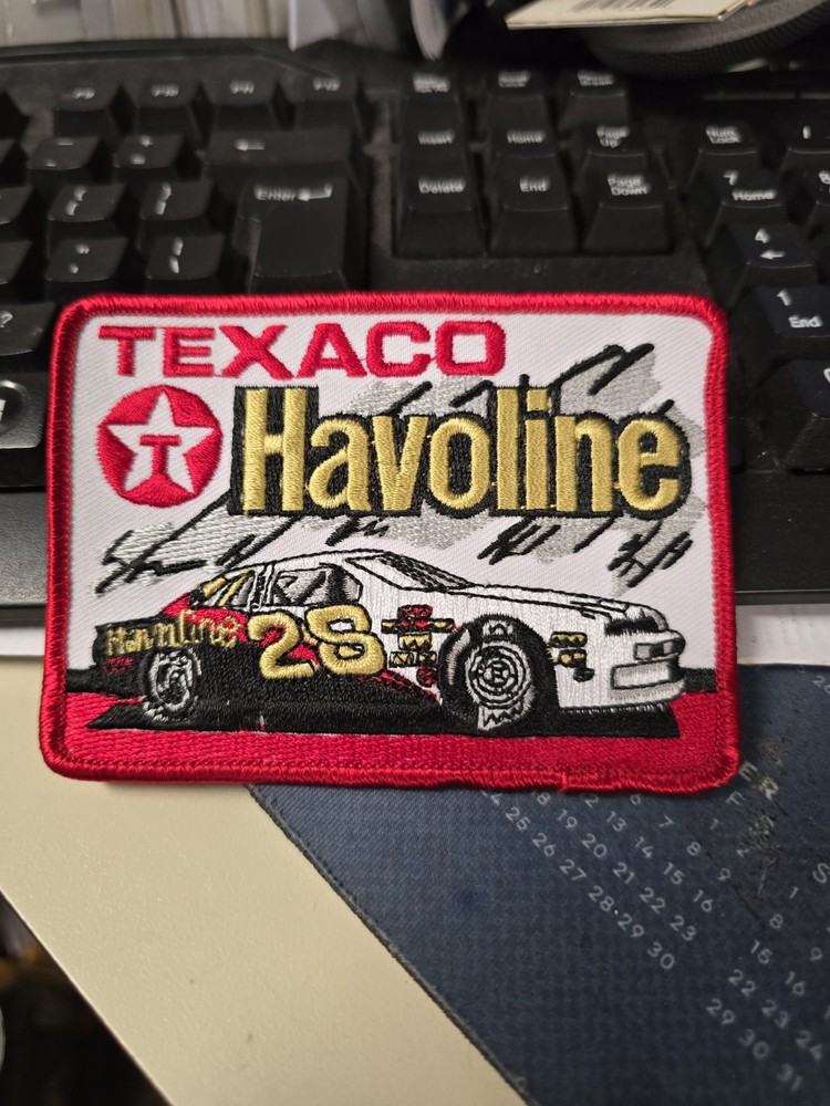Texaco Havoline Car #28 Embroidered Patch