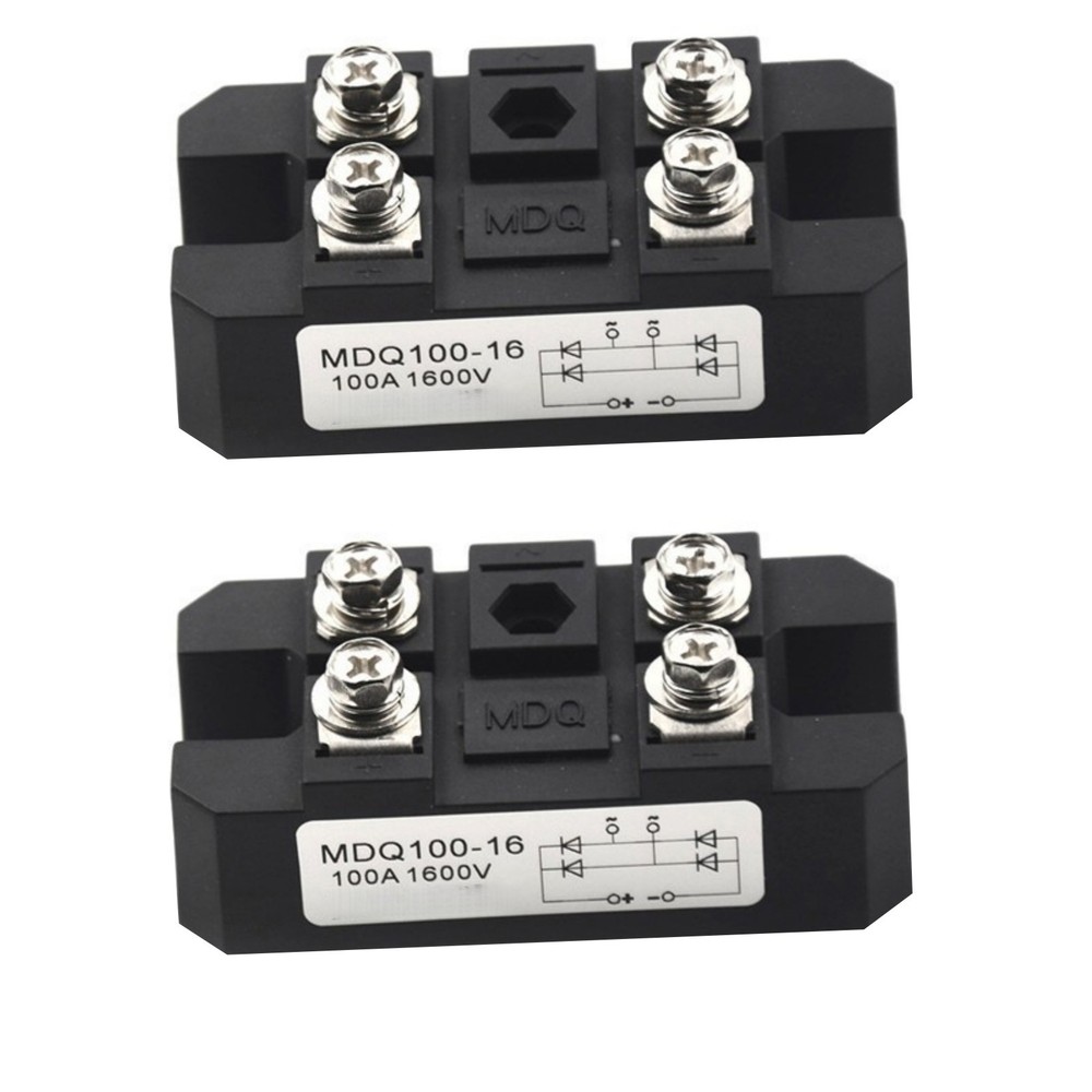 MDQ 100A 1600V Single Phase Bridge Rectifier Module 4 Terminals Power Converter