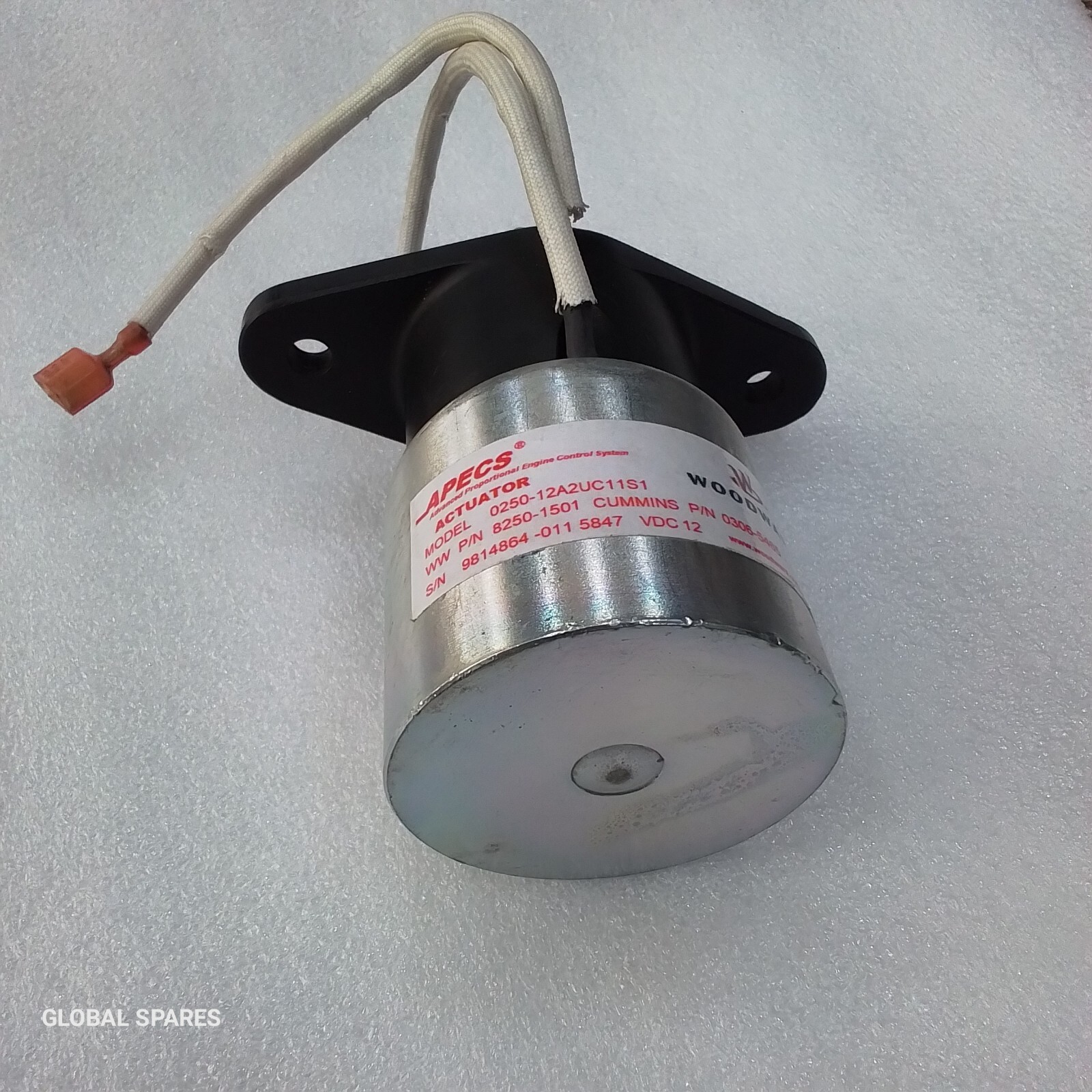 Cummins Stop Solenoid 12v Stop Solenoid valve 8250-1501 for Woodward for Cummins