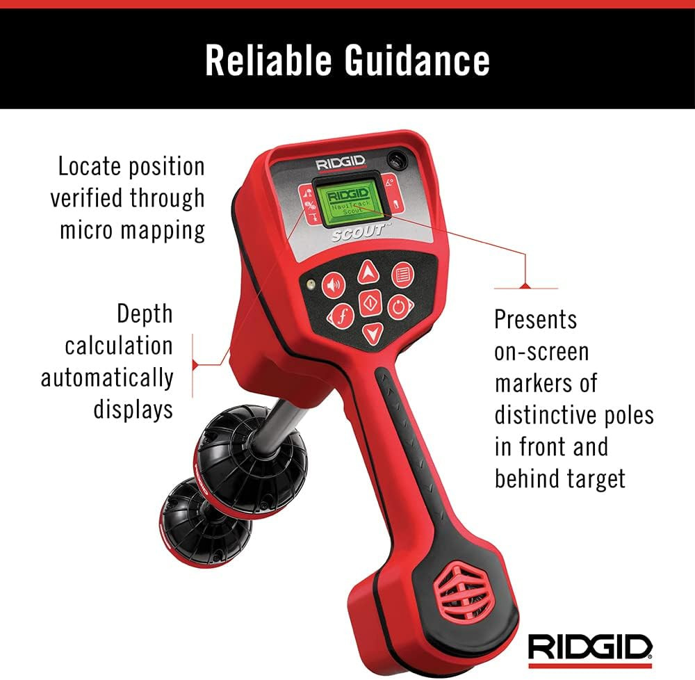 Navitrack Scout - Compact Underground Pipe & Cable Locator Device