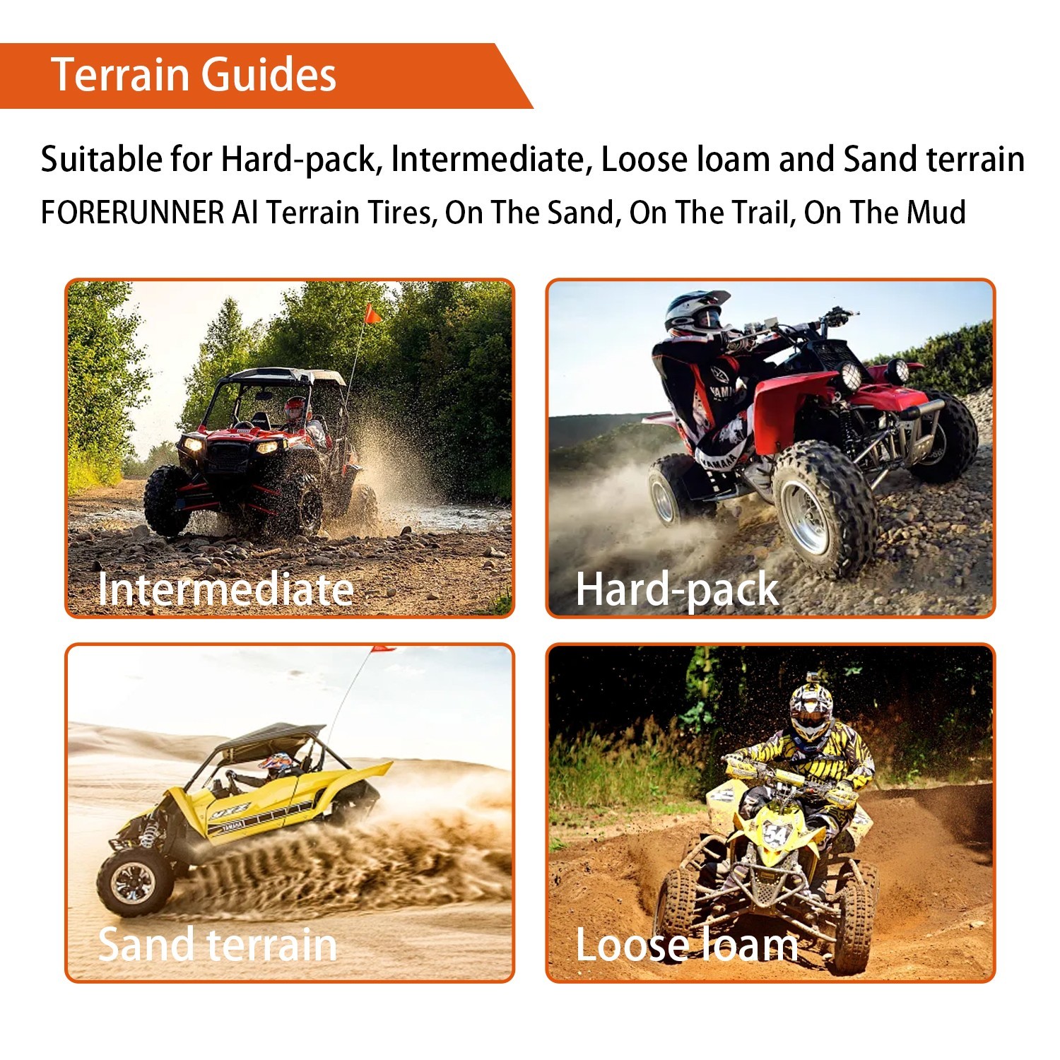 Set 4 ATV UTV Tires 27x9-12 27x11-12 6PR All Terrain Mud Tires 27x9x12 27x11x12