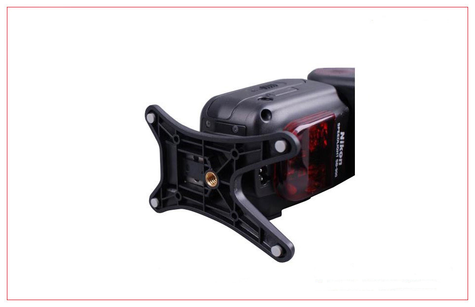 Flash Quick Attach Light Bearing Device for Nikon Speedlight SB-