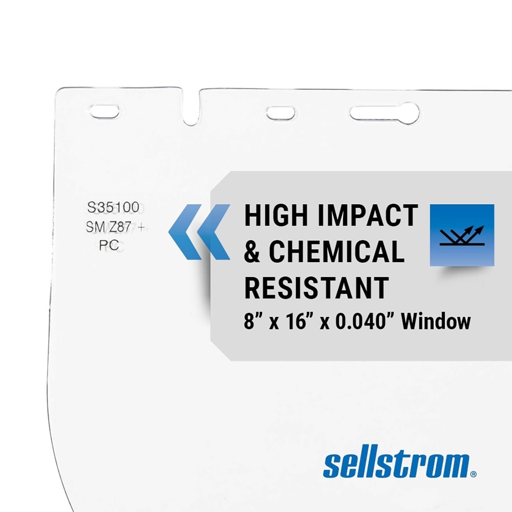 Lightweight Replacement Window for 390 Face Shields - Clear, Safe, and Durable