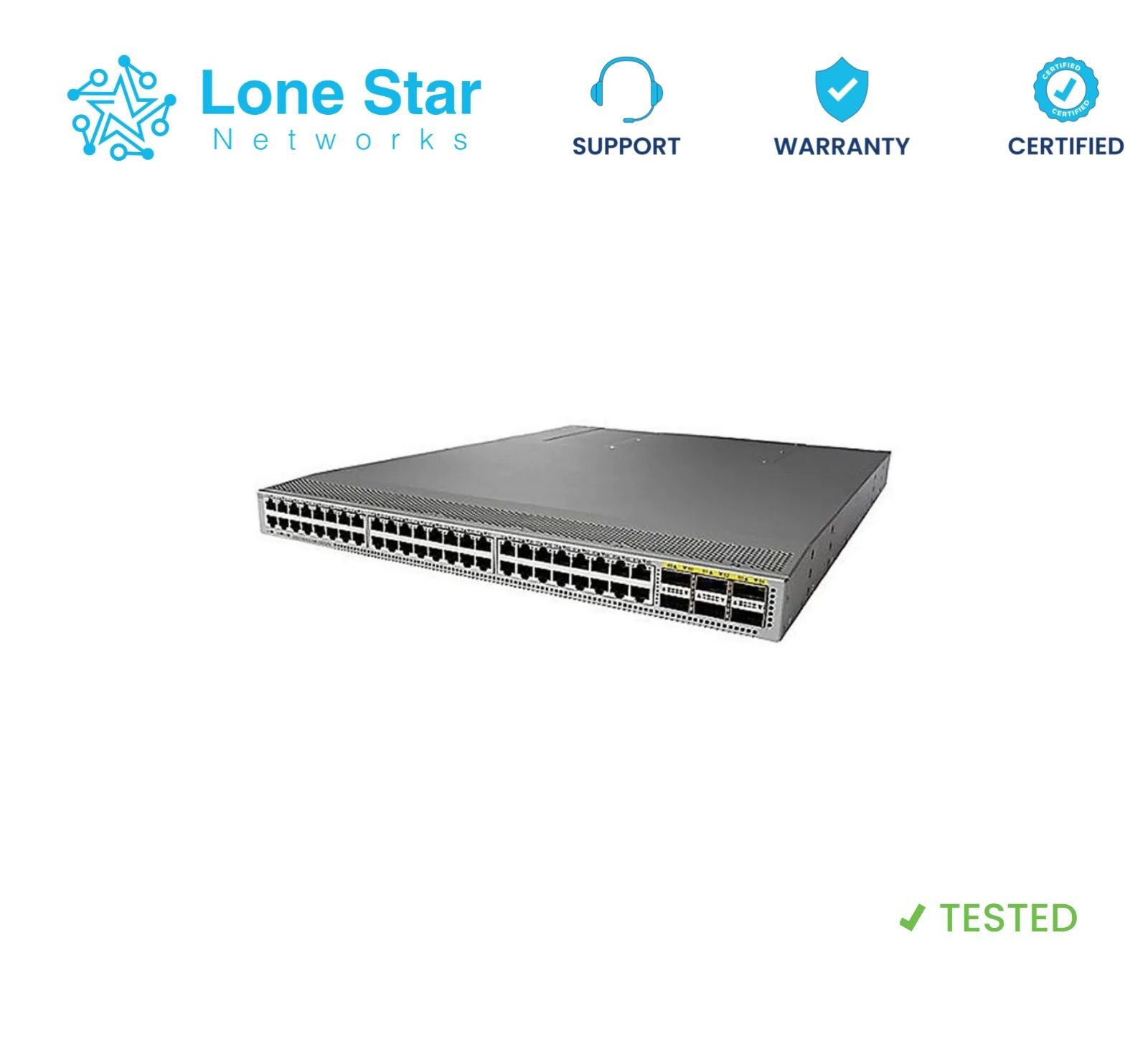 Cisco N9K-C9372TX Nexus 9300 48-Port 10G-40G QSFP+ Warranty