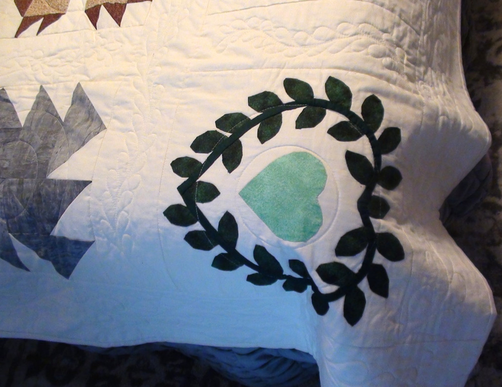Vintage Handmade Patchwork Quilt 72” X 96” 1970s