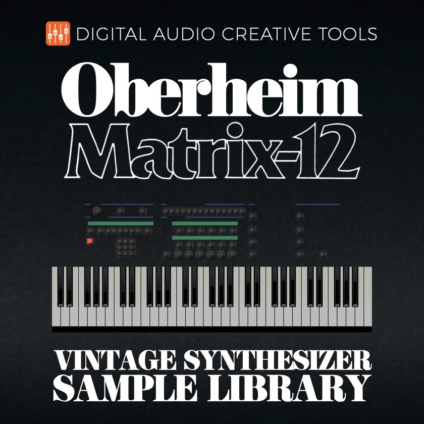 Oberheim Matrix-12 Synthesizer Sample Library - Instant Access