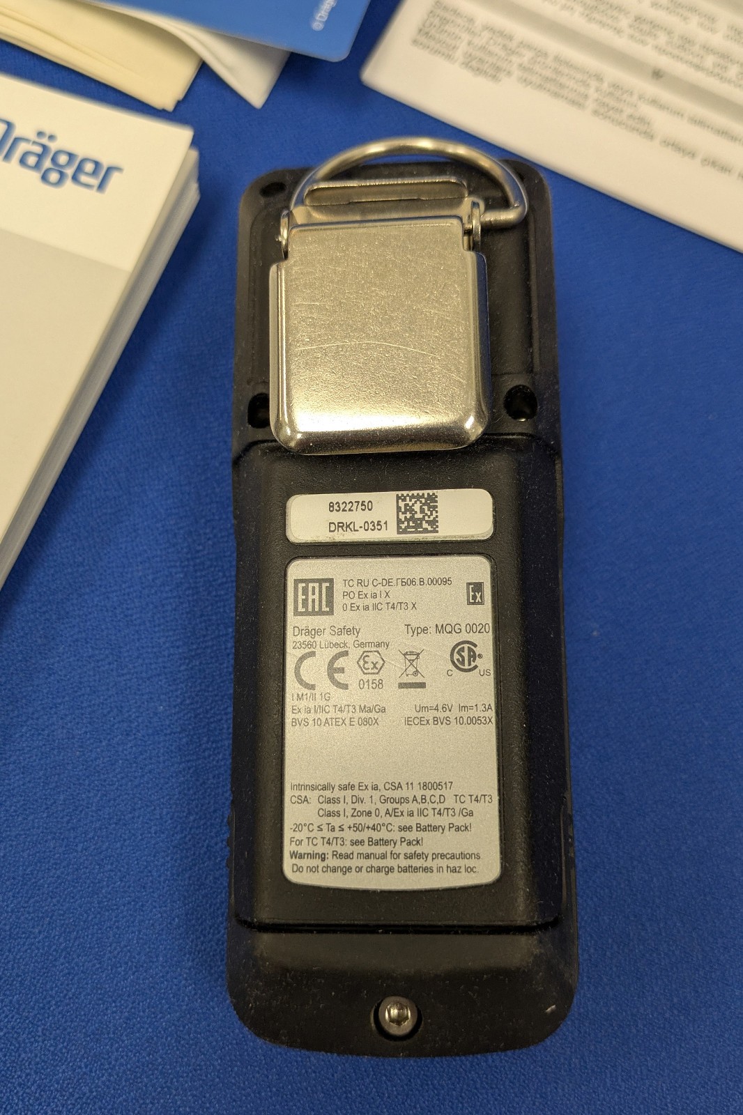 Dräger Sensor X-am 5100 Portable Gas Detector