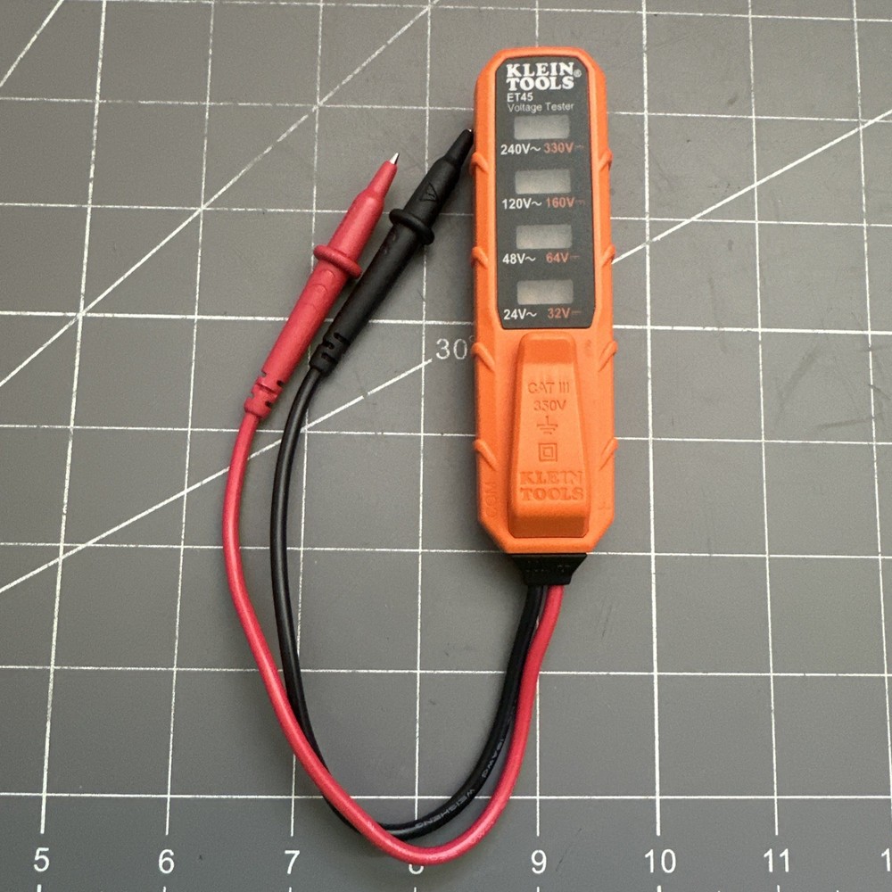 Klein Tools ET45 AC DC Voltage Tester Meter