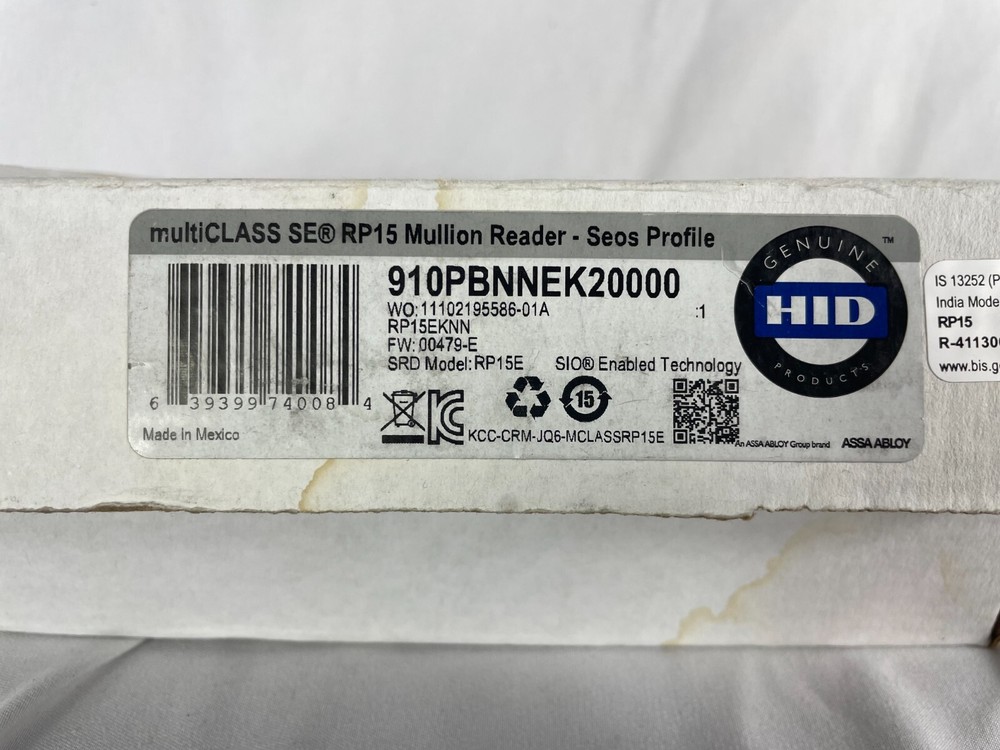 HID 910PBNNEK20000 Mullion Reader