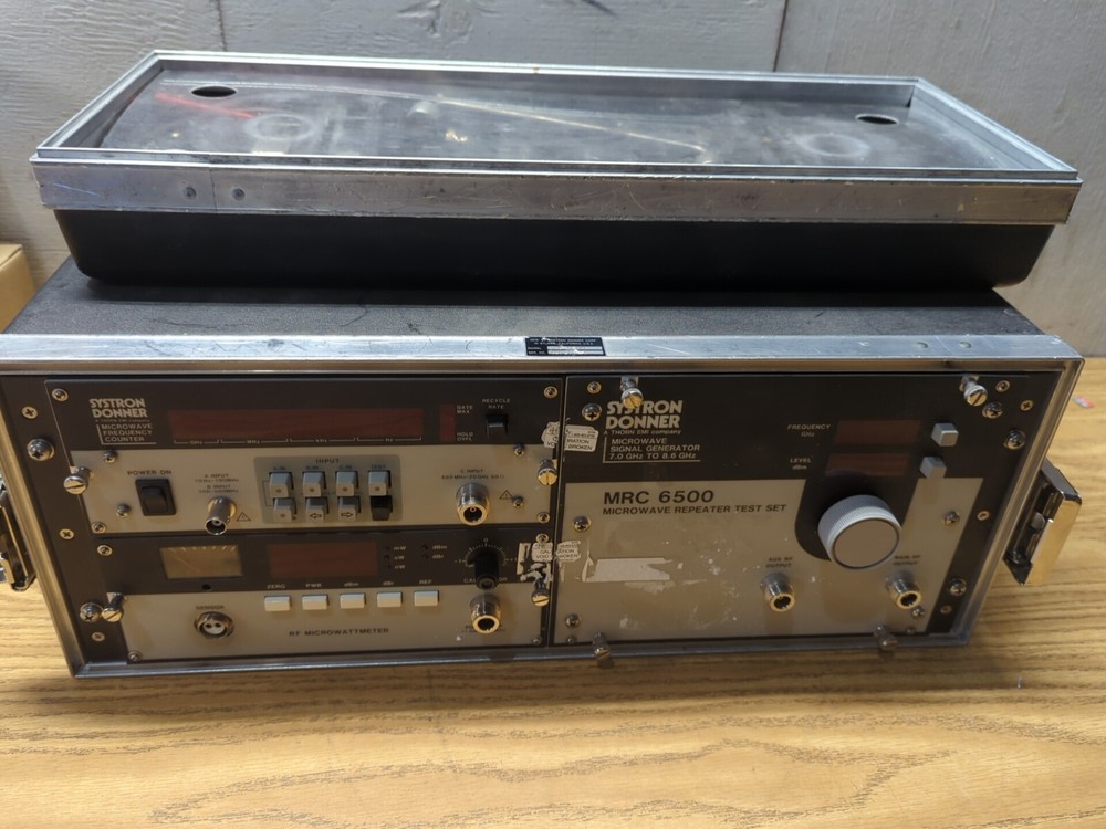 SYSTRON DONNER MRC6500 MICROWAVE REPEATER TEST SET