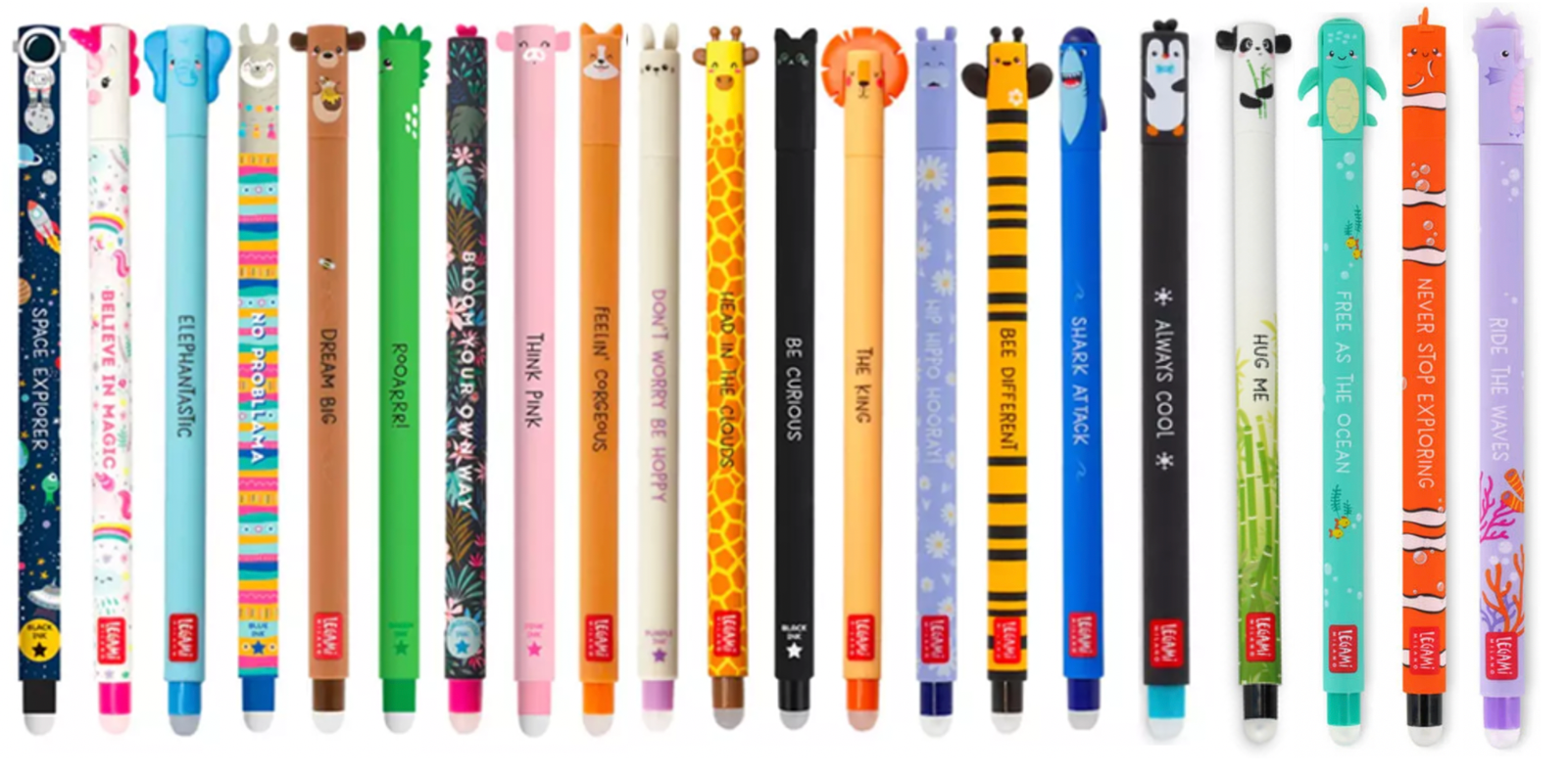 LEGAMI ERASABLE GEL PENS - ALL VARIATIONS