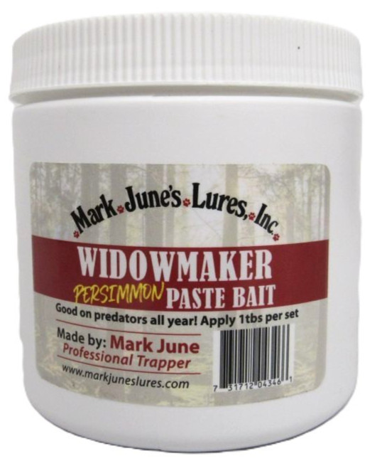 Widowmaker Persimmon Predator Paste Bait 16 oz Mark Junes Lures