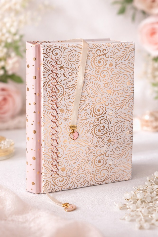 Unique luxury Journal Diary Notebook Handmade/