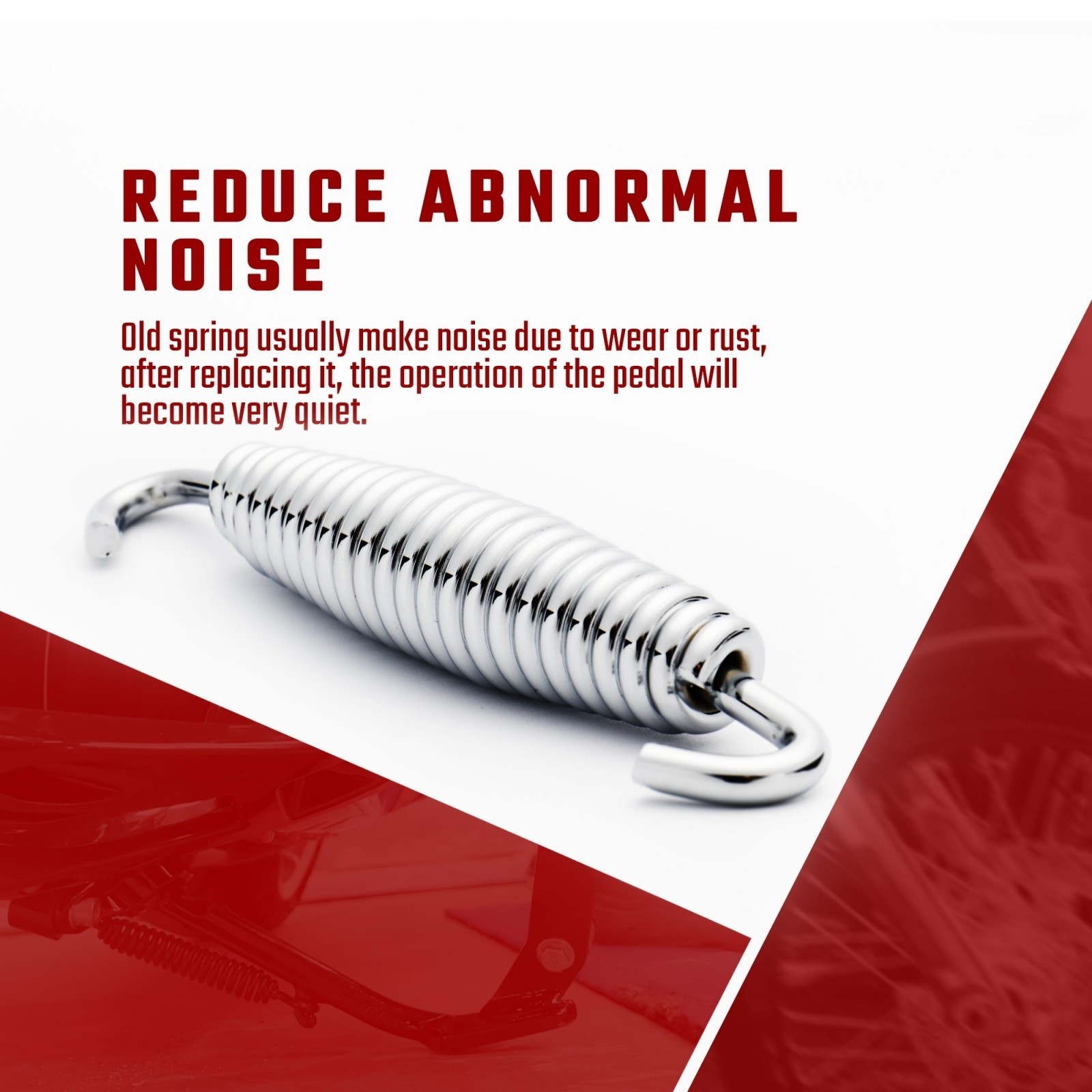 Kickstand Jiffy Stand spring for Harley 99-23 Street Road Glide 07-17 Softail