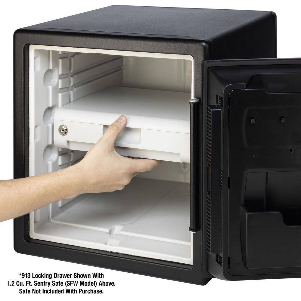 Locking Drawer Insert Accessory, for 0.8 and 1.2 Cu. Ft. Fireproof & Waterproof