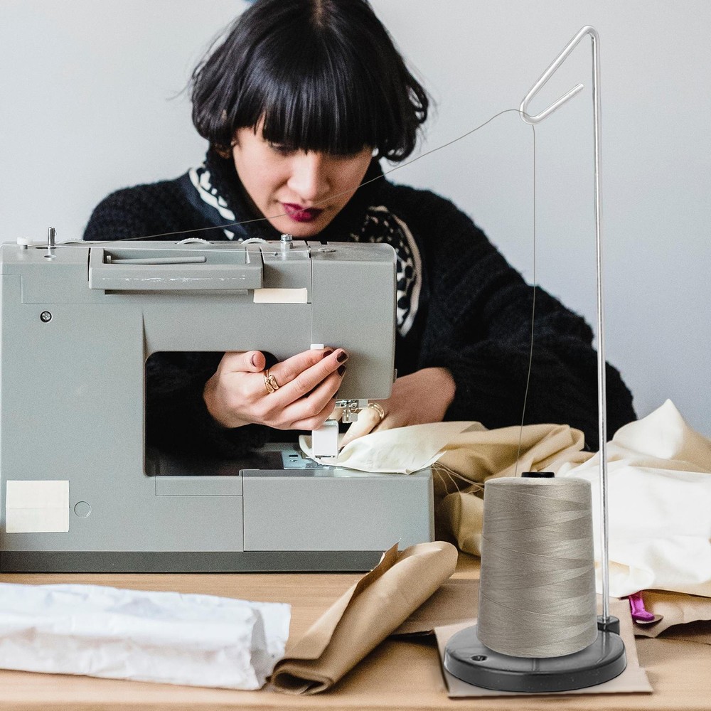 Adjustable Single Thread Spool Holder Stand Alone Embroidery Sewing Or Quilting