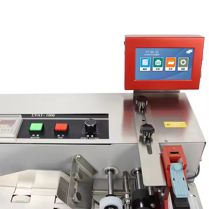 Coding machine, automatic pagination printing machine, plastic bag card coding