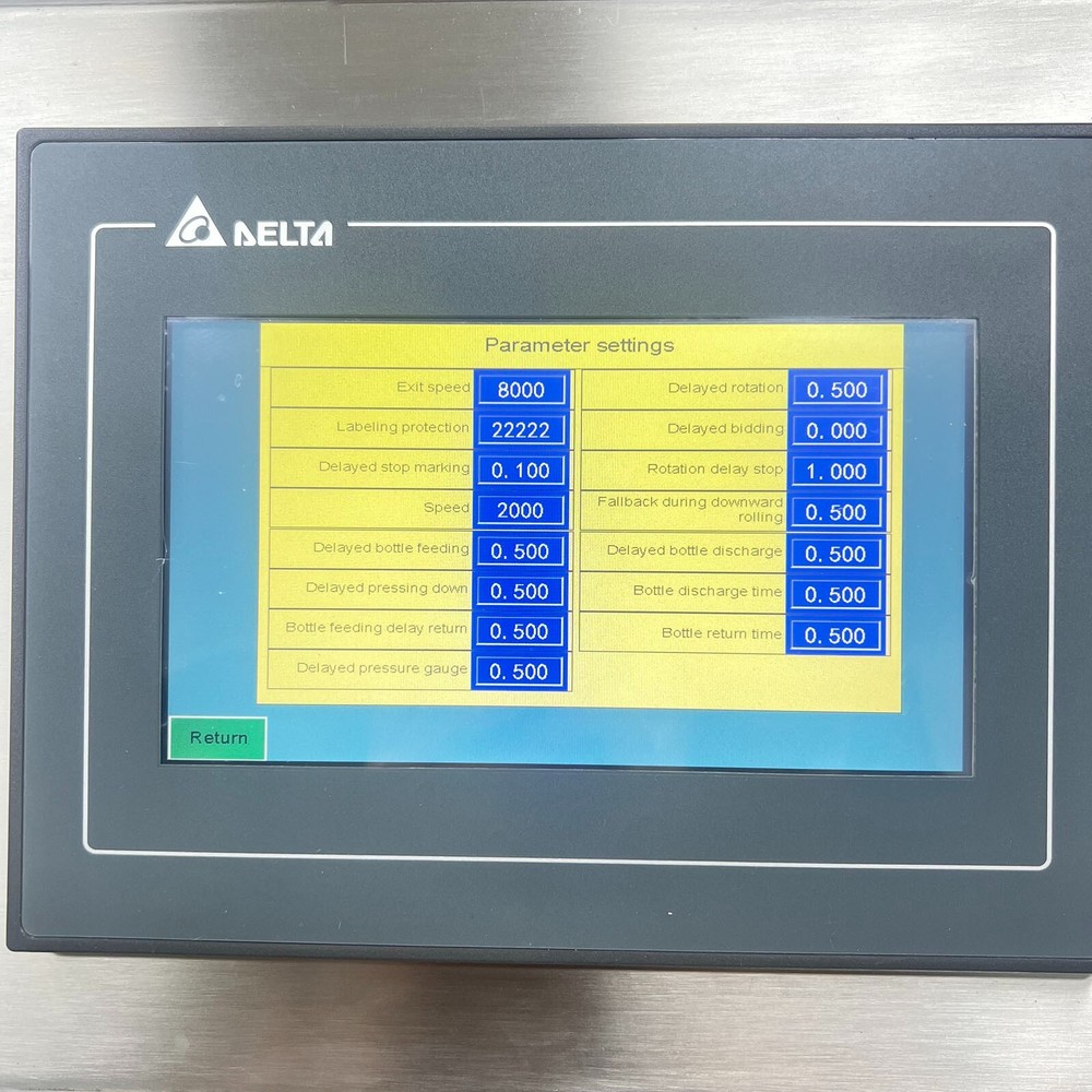 110V Automatic Desktop Labeling Machine Round/Square/ Hexagonal Bottles Labeler