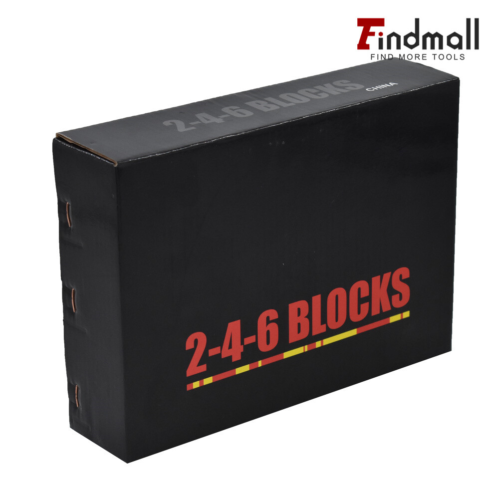 1 Matched Pair 2-4-6 Blocks 23 Holes .0002" Machinist Precision 246 Jig 2 4 6