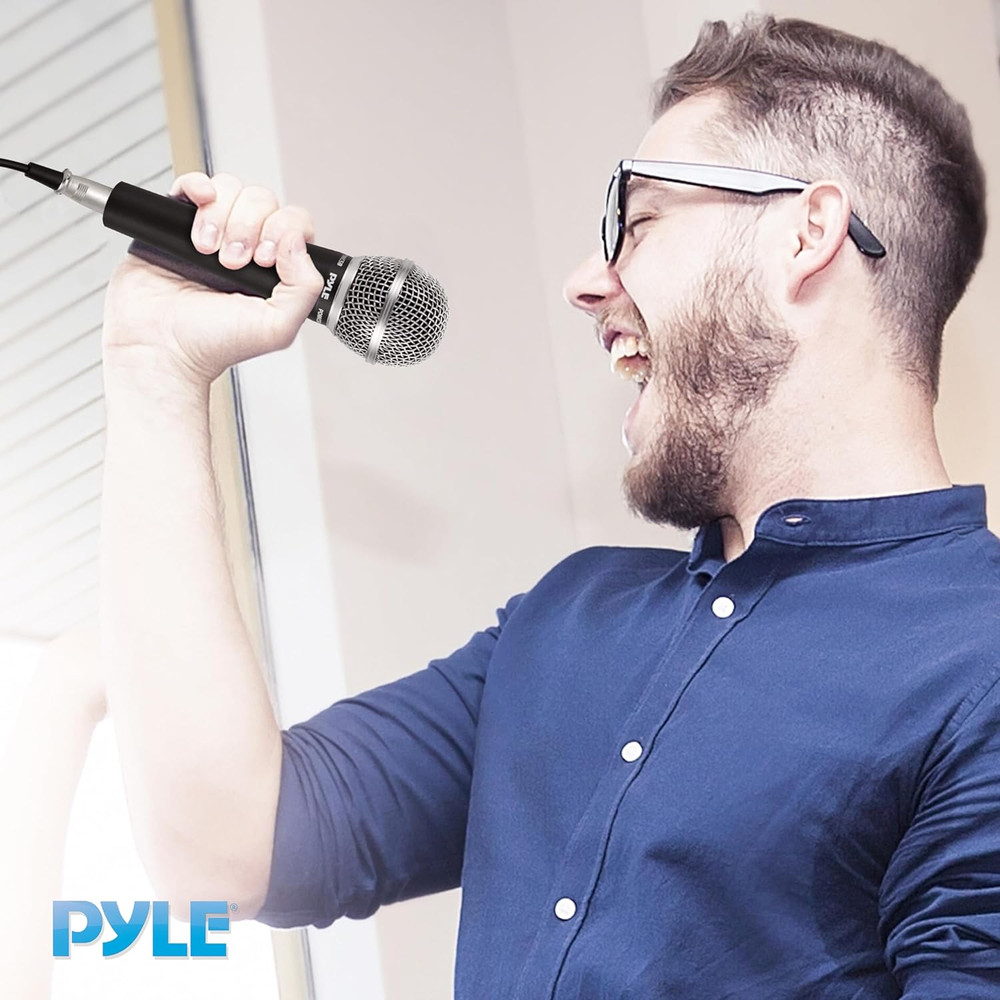 Microphone, Dynamic Cardioid, XLR Cable Included, Unidirectional, Rugged Constru