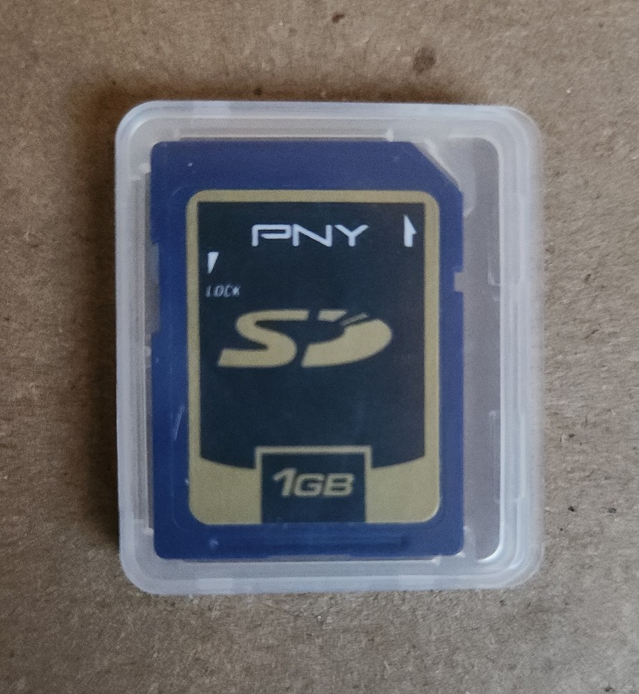 PNY 1GB SD Camera Memory Card Pre-owned