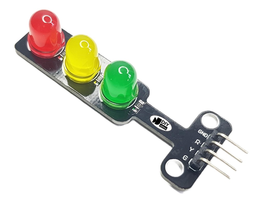 8 PCS Traffic Light LED Display Module, Arduino, ESP32, ESP8266, Raspberry Pi