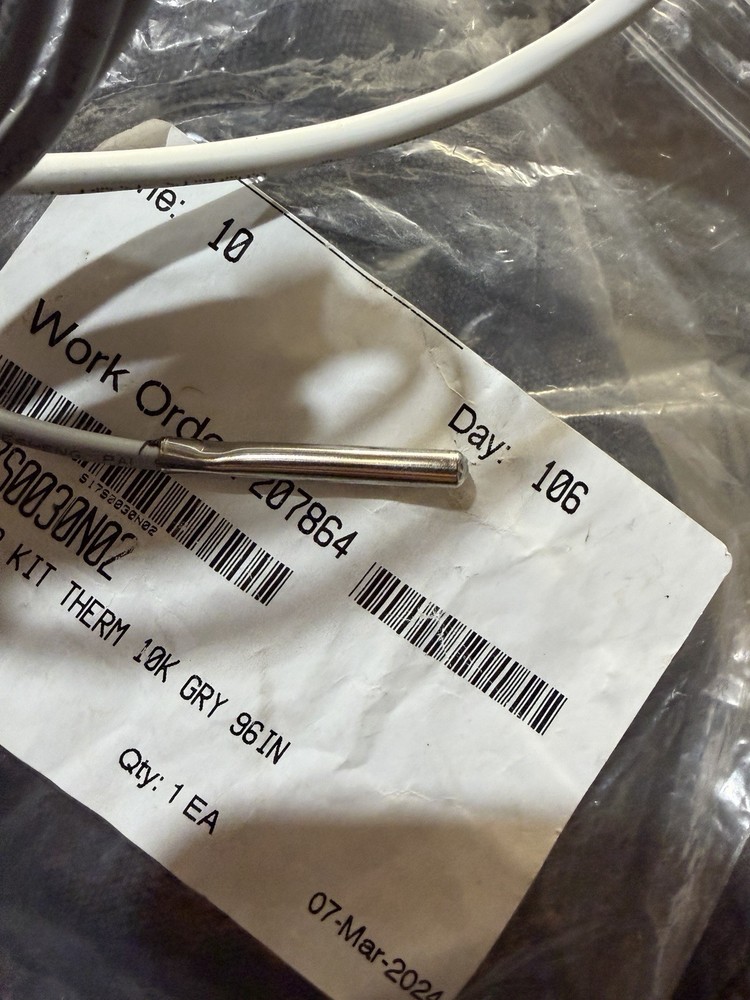 Sensor Kit Therm 10k GRY 96 IN Temperature Sensor