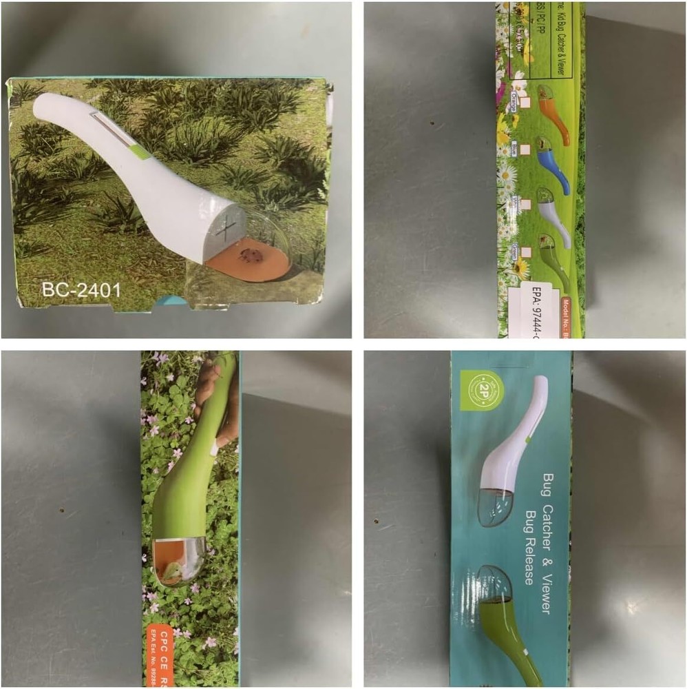 Bug Catcher Grabber (4 Pack) – Humane & Contactless Design