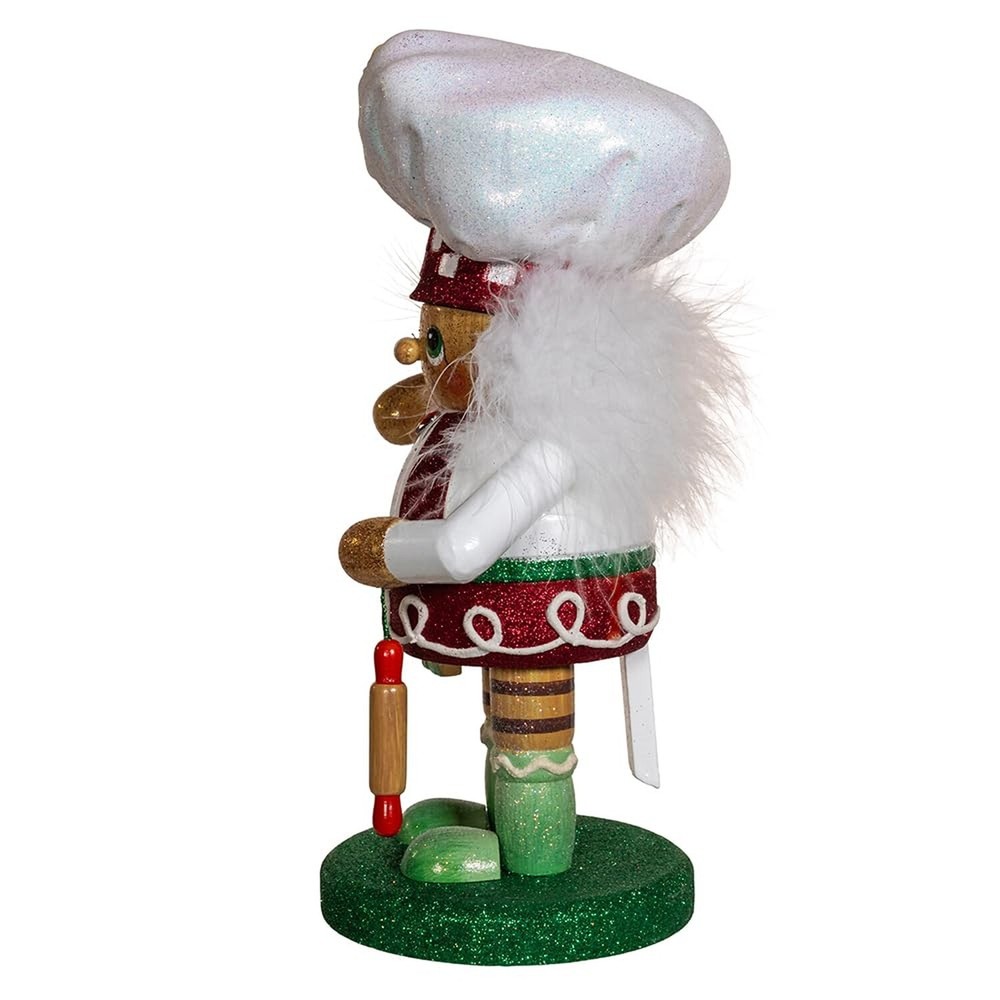 Kurt Adler 10-inch Hollywood Nutcrackers™ Gingerbread Baker Boy Nutcracker