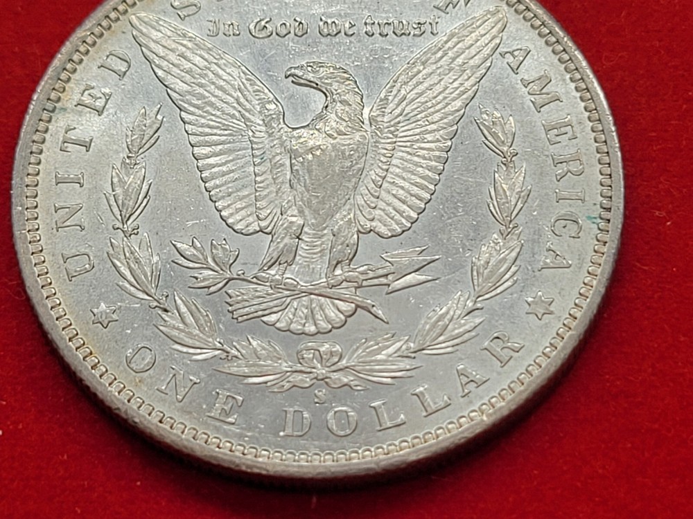 1897S BU Morgan Silver Dollar 240619