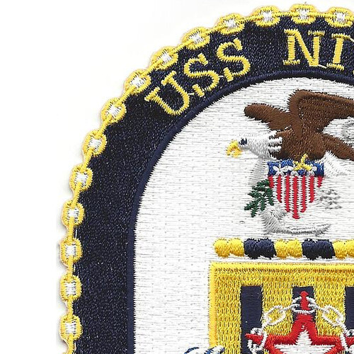 USS Nitze DDG-94 Guided Missile Destroyer Patch