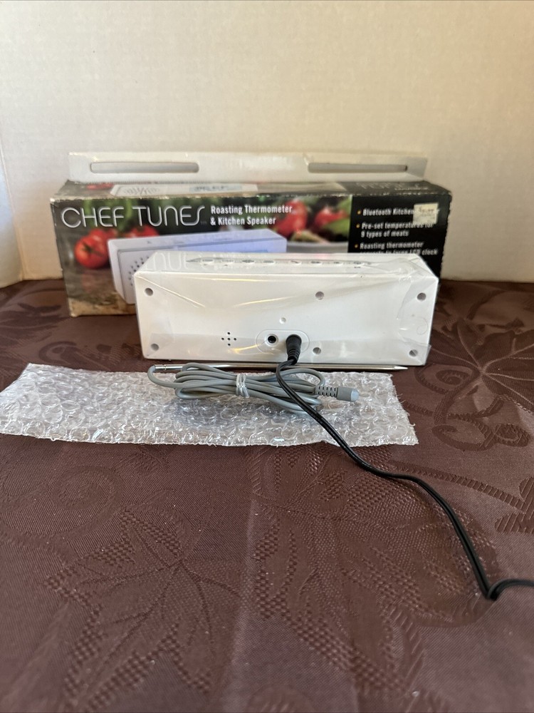 Bluetooth Speaker Chef Tunes by Maverick Roasting Thermometer & Kitchen Speaker