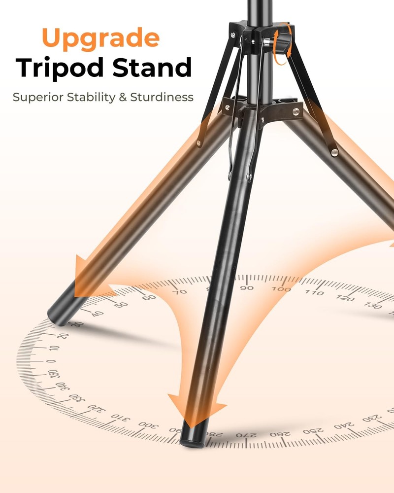 Starlink Mini Tripod Mount with Adapter, 3 Level Adjustable Height and
