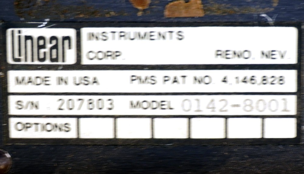 Cole Parker (Linear) Data Logger Part # 142-80001