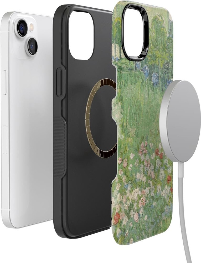 Casely iPhone 14 Case | Van Gogh | Daubigny's Garden | Protective