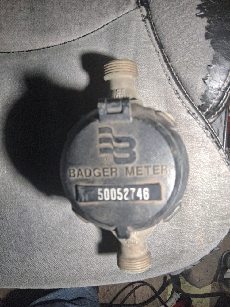 Badger Meter 5/8" Cubic Feet, Open Box