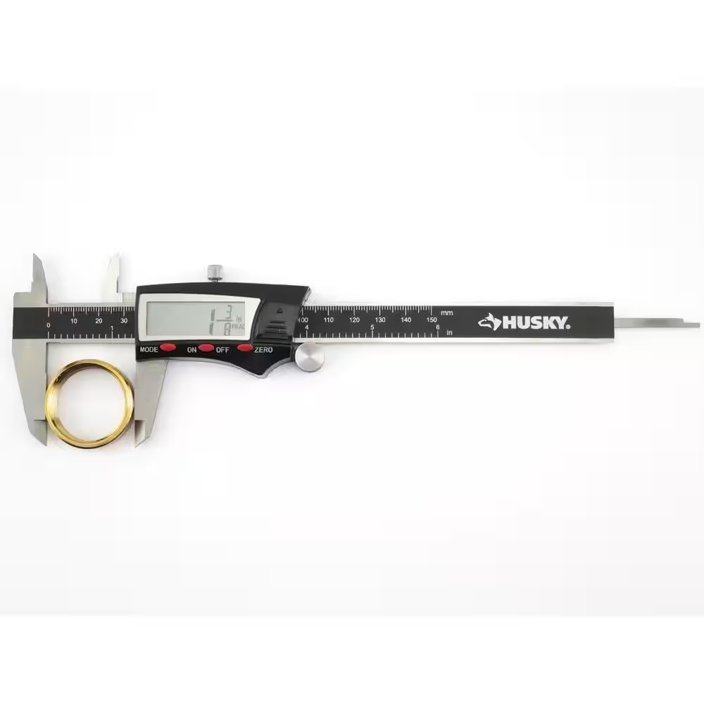 6 In. 3-Mode Digital Fractional Caliper