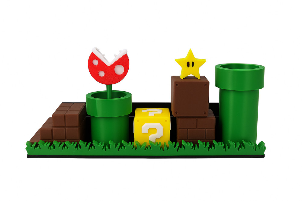 Docking Station Compatible With Nintendo Switch Marioo 3D printed