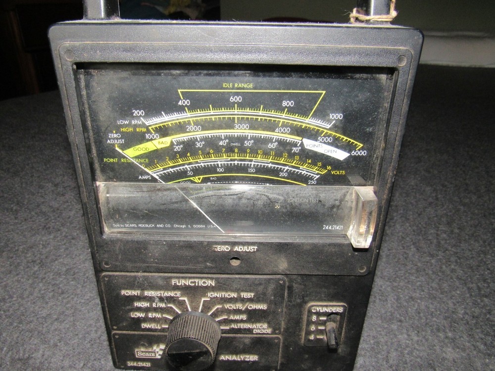 Vintage Sears Automotive Analyzer