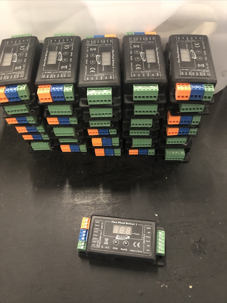 ELATION FLEX PIXEL DRIVER1 FLE768 DEDICATED DMX DRIVER UP TO 144 PIXELS