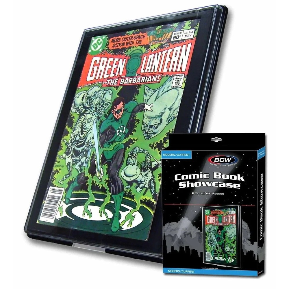 BCW Comic Book Showcases - Framed Display Case - Hangs On Wall - *FIVE PACK*