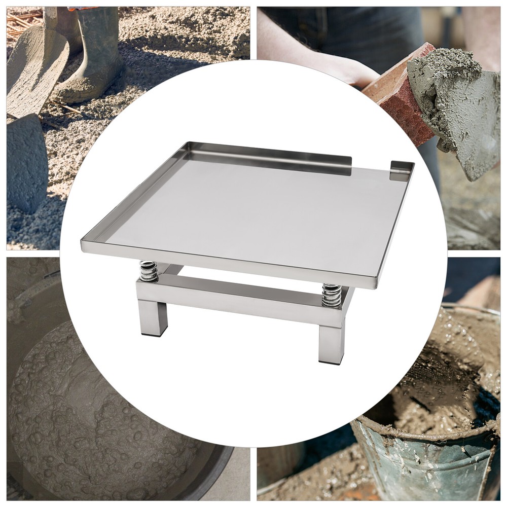 Small Concrete Vibration Table Vibrating Test Bench compactor Platform 120W