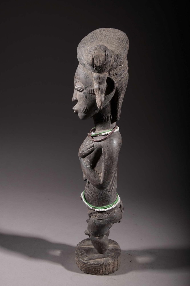 Mask African Statue Baoulé 2491