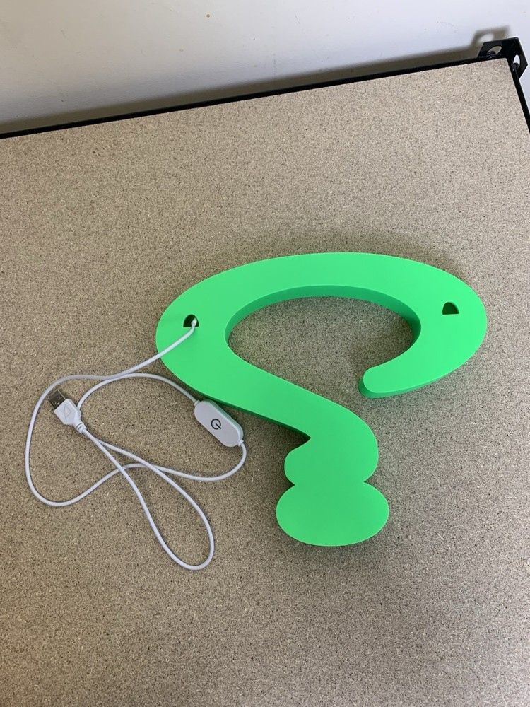 Riddler Light Box Sign V2